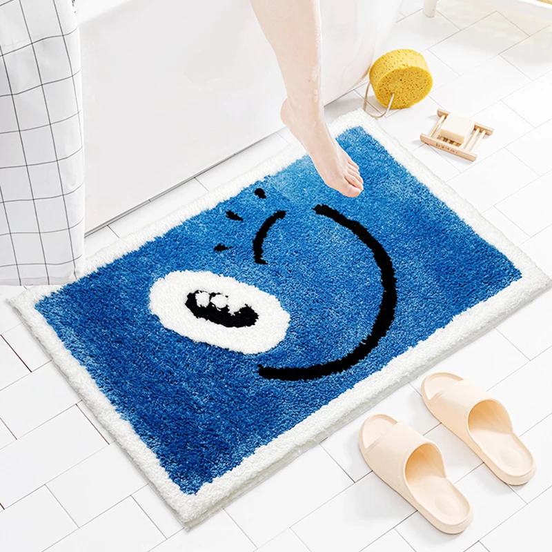 Fluffy Fiber Bathroom Non-slip Mat Microfiber Flocking Bath Mat Thick Plush Bathroom Rug Absorbent Non-slip Foot Mat Doormat
Fluffy Fiber Bathroom Non-slip Mat Microfiber Flocking Bath Mat Thick Plush Bathroom Rug Absorbent Non-slip Foot Mat Doormat