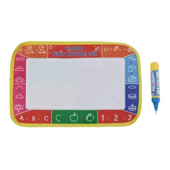 Hot! 25*16.5cm Kids Baby Write Draw Paint Water Magic Doodle Mat Children Play Mat With Magic Pen Painting Christmas Gift New
Hot! 25*16.5cm Kids Baby Write Draw Paint Water Magic Doodle Mat Children Play Mat With Magic Pen Painting Christmas Gift New