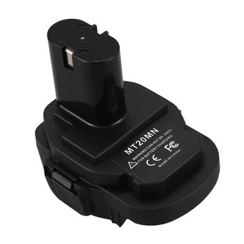 Mt20Mn 18V Lithium Battery To Ni-Mh Ni-Cd Li-Ion Battery Converter Adapter for Makita Bl1860B/Bl1860/Bl1850B/Bl1850/Bl1840/Bl183
Mt20Mn 18V Lithium Battery To Ni-Mh Ni-Cd Li-Ion Battery Converter Adapter for Makita Bl1860B/Bl1860/Bl1850B/Bl1850/Bl1840/Bl183
