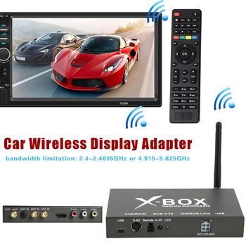 2.4GHz 5GHz WiFi Car Set Top Box Wireless Display Adapter Dongle for iOS Android DVB-T2 Digital TV Box Tuner Receiver
2.4GHz 5GHz WiFi Car Set Top Box Wireless Display Adapter Dongle for iOS Android DVB-T2 Digital TV Box Tuner Receiver