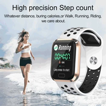 Smart Bracelet Exercise Step Calorie Sedentary Reminder Heart Rate Monitor IP67 Waterproof Smartwatch Smart Wristband
Smart Bracelet Exercise Step Calorie Sedentary Reminder Heart Rate Monitor IP67 Waterproof Smartwatch Smart Wristband