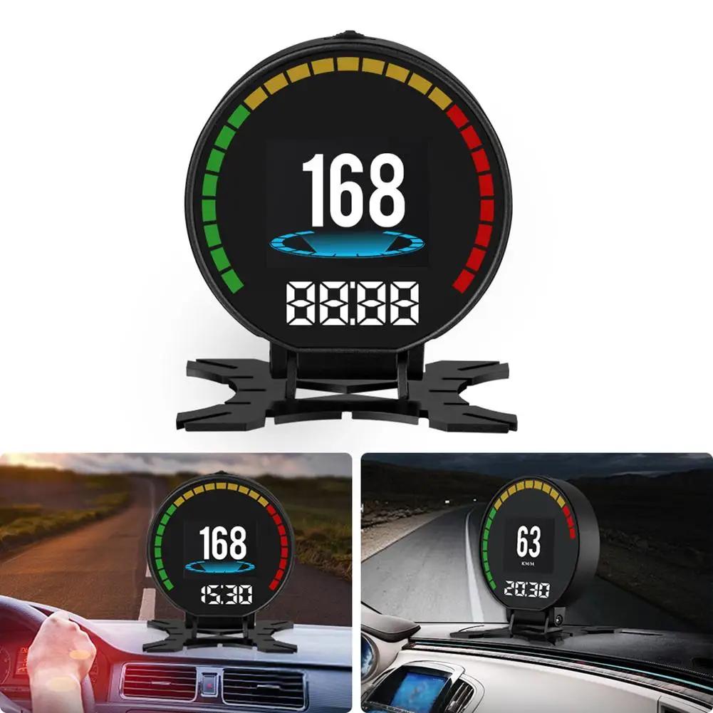P15 2.2 Inch HD HUD Universal Car Head-Up display Windshield Speed Projector Security Alarm Water temp Overspeed RPM Voltage
P15 2.2 Inch HD HUD Universal Car Head-Up display Windshield Speed Projector Security Alarm Water temp Overspeed RPM Voltage