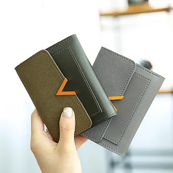 New Style Wallet Dull Polish Flip Short Women's Purse Wallet Fashion Wallet
New Style Wallet Dull Polish Flip Short Women's Purse Wallet Fashion Wallet