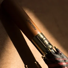 Parachase 120cm גדול מטריית גברים Windproof מחוזק גולף ארוך מטריות עסקים עץ ידית מטרייה אוטומטית גשם Paraguas(China)