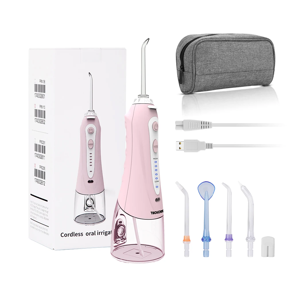 5 Modes Portable Oral Irrigator 240ml USB Rechargeable Water Dental Flosser Jet Waterproof Dental Irrigator Teeth Cleaner+5 Tips
5 Modes Portable Oral Irrigator 240ml USB Rechargeable Water Dental Flosser Jet Waterproof Dental Irrigator Teeth Cleaner+5 Tips