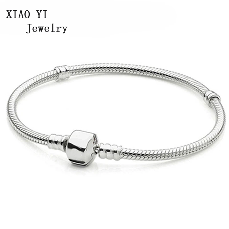 XIAOYI 100% 925 Sterling Silver 11 Original SILVER BRACELET WITH PANDORAS SILVER CLASP Women's Engraving inscription
XIAOYI 100% 925 Sterling Silver 11 Original SILVER BRACELET WITH PANDORAS SILVER CLASP Women's Engraving inscription