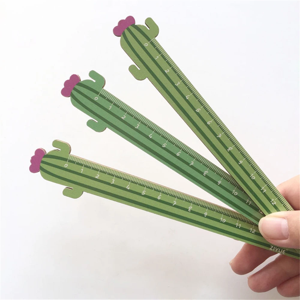 1pcs Creative Ruler Cactus Wooden Student Stationery Measuring Ruler Drawing Ruler Stationery
1pcs Creative Ruler Cactus Wooden Student Stationery Measuring Ruler Drawing Ruler Stationery