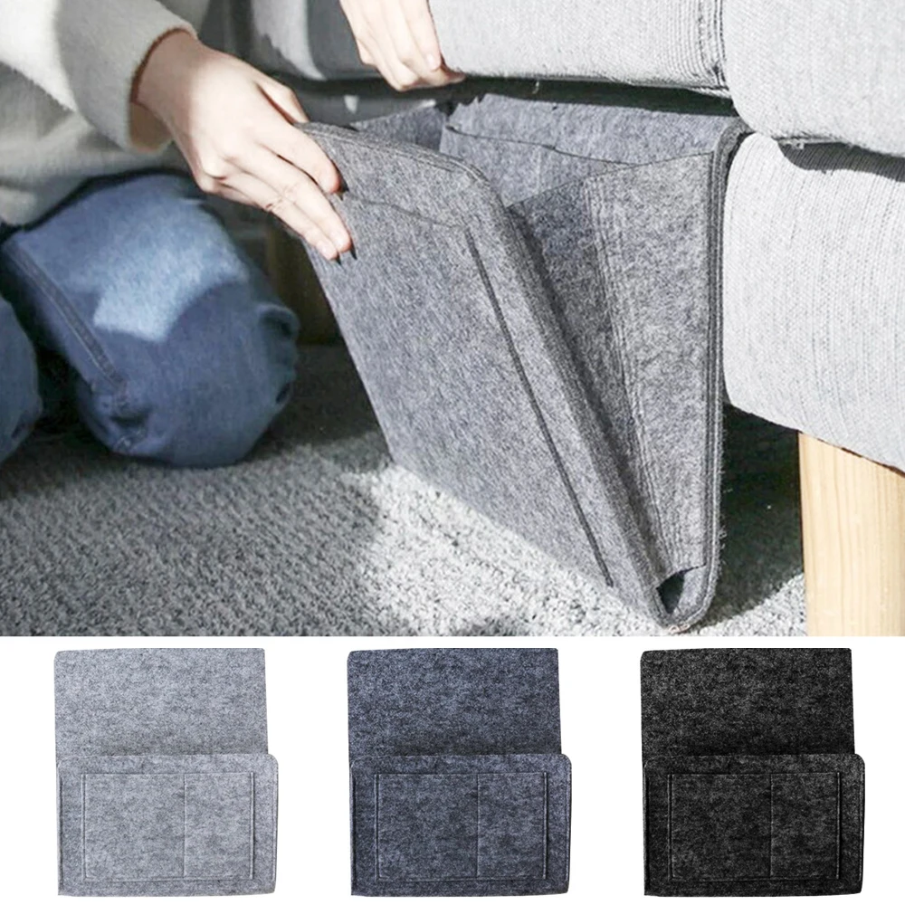 Multifunction Felt Bedside Sofa Hanging Holder Storage Organizer Box Magazine Smart Phone Remote Controll Storage Bag Pockets
Multifunction Felt Bedside Sofa Hanging Holder Storage Organizer Box Magazine Smart Phone Remote Controll Storage Bag Pockets