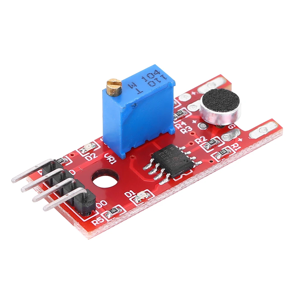 5Pcs Sound Sensor Module Ultra Small Professional Microphone Sensor Detection Module Amplifier IC KY-038
5Pcs Sound Sensor Module Ultra Small Professional Microphone Sensor Detection Module Amplifier IC KY-038