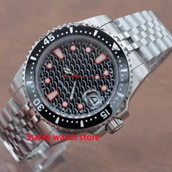 Bliger 40mm black sterile dial luminous marks ceramic bezel sapphire glass date magnifier miyota automatic movement men's watch
Bliger 40mm black sterile dial luminous marks ceramic bezel sapphire glass date magnifier miyota automatic movement men's watch