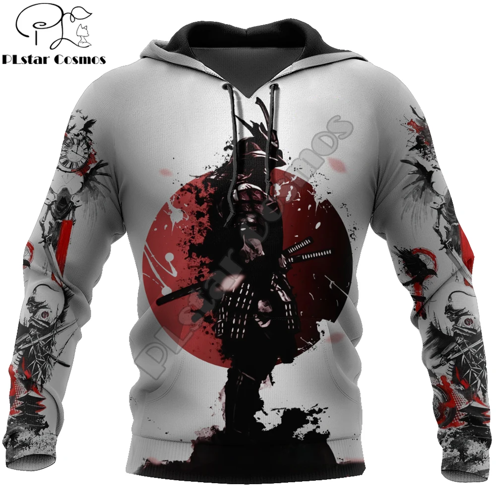 

Brand Fashion Autumn Hoodies Samurai Armor 3D All Over Printed Mens Sweatshirt Unisex Zip Pullover Casual Jacket DW0192