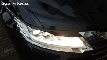 NOBLESSE style 1pair primer unpainted/glossy black painted ABS Car headlight lips brows For HONDA ODYSSEY 2015-2019 
NOBLESSE style 1pair primer unpainted/glossy black painted ABS Car headlight lips brows For HONDA ODYSSEY 2015-2019