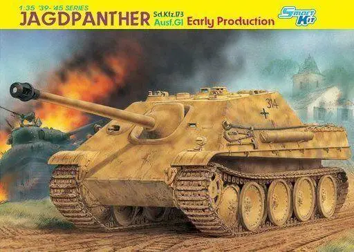 Dragon 6458 1/35 scale Sd.Kfz.173 Jagdpanther Ausf.G1 Early Production model kit
Dragon 6458 1/35 scale Sd.Kfz.173 Jagdpanther Ausf.G1 Early Production model kit