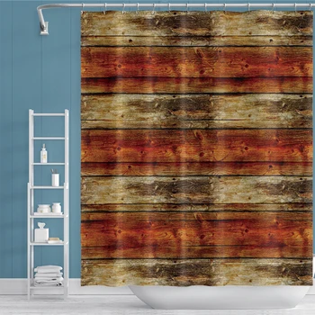 Cassisy Fashion Wood Pattern Shower Curtains Waterproof Bathroom Curtains Polyester Fabric Bath Curtain For Home Decor With Hook
Cassisy Fashion Wood Pattern Shower Curtains Waterproof Bathroom Curtains Polyester Fabric Bath Curtain For Home Decor With Hook