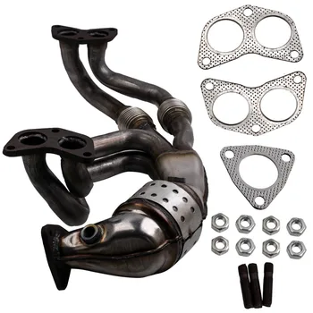 Front Exhaust Pipe Catalytic Converter for Subaru Impreza Forester Legacy Outback H4 2.5L 2005 2006 2007 2008 674864
Front Exhaust Pipe Catalytic Converter for Subaru Impreza Forester Legacy Outback H4 2.5L 2005 2006 2007 2008 674864