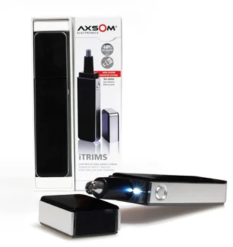 Hair trimmer for Nose and Ears Itrims of Axsom, Razor Electric Nose and Ears with Batteries, shaver with Leaf rotary.
Hair trimmer for Nose and Ears Itrims of Axsom, Razor Electric Nose and Ears with Batteries, shaver with Leaf rotary.