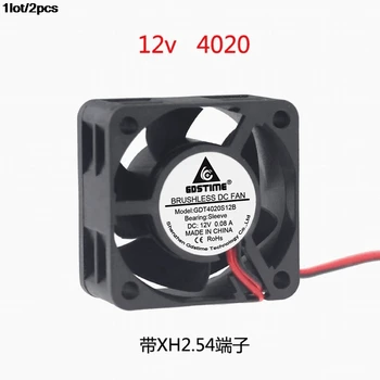1lot/2pcs dc dc 12V 4cm Centimeter 4020 Inverter Power Supply Accessories Brushless Heat Dissipation Fan
1lot/2pcs dc dc 12V 4cm Centimeter 4020 Inverter Power Supply Accessories Brushless Heat Dissipation Fan