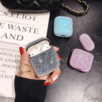 5 Colors Luxurious Case for Airpods 1 2 Case Glitter Bling Wireless Bluetooth Earphone Cover Headset Plain Hard PC Shell
5 Colors Luxurious Case for Airpods 1 2 Case Glitter Bling Wireless Bluetooth Earphone Cover Headset Plain Hard PC Shell