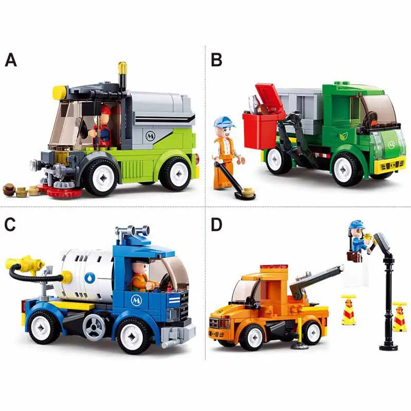 City Vehicle Garage Race Racing Car Garbage Truck Model Bus Technic Model Building Blocks Kits Construction Toys For Children
City Vehicle Garage Race Racing Car Garbage Truck Model Bus Technic Model Building Blocks Kits Construction Toys For Children