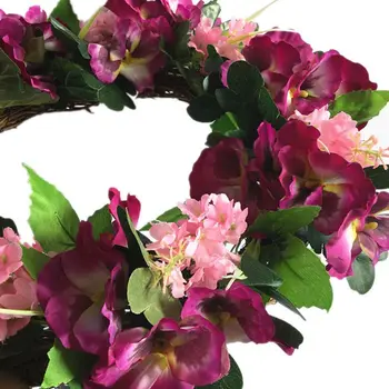 Artificial Flowers Wreath Green Wreath Spring Wreath Outdoor for Front Door 67JB
Artificial Flowers Wreath Green Wreath Spring Wreath Outdoor for Front Door 67JB