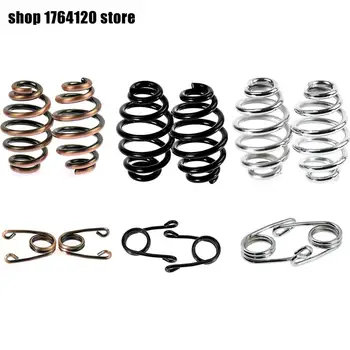 Motorcycle Torsion Solo Seat Springs Bronze/Black/Chrome For Harley Sportster XL 883 1200 Bobber Chopper Cafe Racer Custom
Motorcycle Torsion Solo Seat Springs Bronze/Black/Chrome For Harley Sportster XL 883 1200 Bobber Chopper Cafe Racer Custom