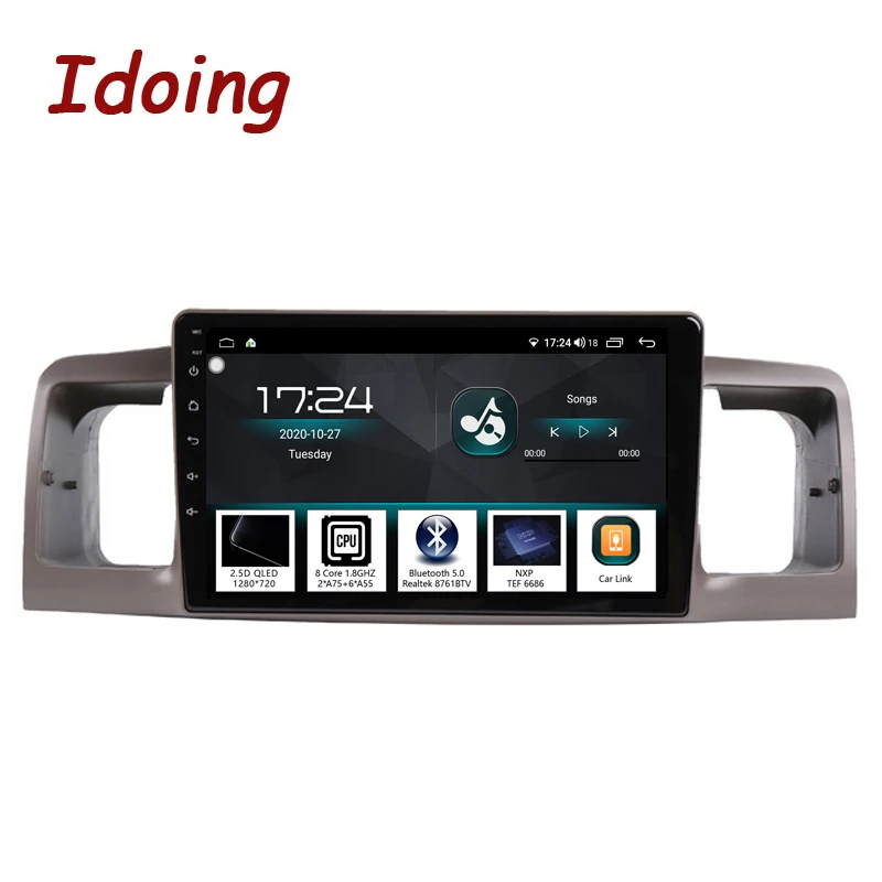 Idoing9"Android Autoradio Car Stereo Video Players Head Unit For Toyota Corolla EX 2007-2012 4G+64G GPS Navigation NO 2din DVD
Idoing9"Android Autoradio Car Stereo Video Players Head Unit For Toyota Corolla EX 2007-2012 4G+64G GPS Navigation NO 2din DVD