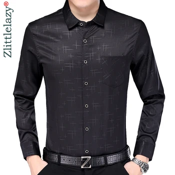 2020 brand new long sleeve men social shirt spring pocket casual plaid shirts dress mens slim regular fit clothes fashions 0021
2020 brand new long sleeve men social shirt spring pocket casual plaid shirts dress mens slim regular fit clothes fashions 0021