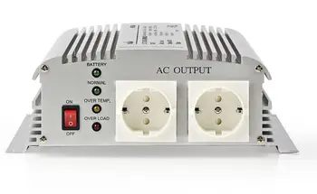 ✅Nedis modified sine wave power inverter | 12 V DC-230 V AC | 1000 W | 2x Schuko exits
✅Nedis modified sine wave power inverter | 12 V DC-230 V AC | 1000 W | 2x Schuko exits