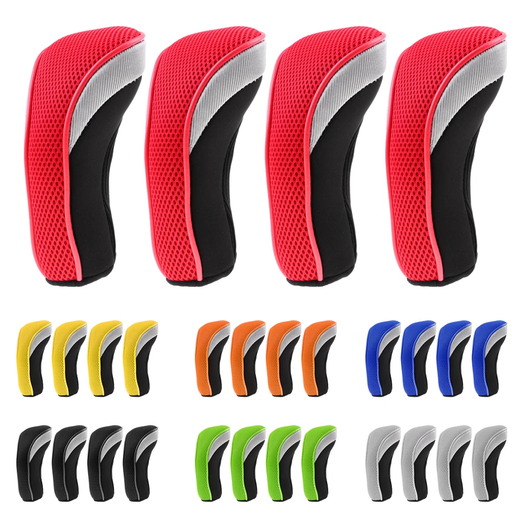 Pack of 4 Universal Golf Hybrid Cover 3,4,5,7,X Driver Hybrid Fairway Headcovers Golf Club Putter for Golf Accessories
Pack of 4 Universal Golf Hybrid Cover 3,4,5,7,X Driver Hybrid Fairway Headcovers Golf Club Putter for Golf Accessories