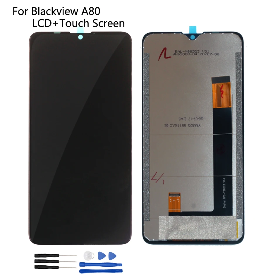 Original For Blackview A80 LCD Display and Touch Screen Digitizer Assembly High Quality Screen For Blacview A80 LCD Repair Part
Original For Blackview A80 LCD Display and Touch Screen Digitizer Assembly High Quality Screen For Blacview A80 LCD Repair Part
