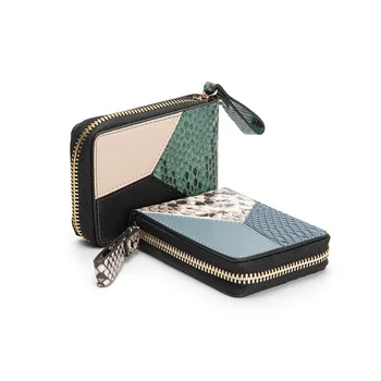 Leather Zipper Organ Card Case Multifunctional Simple Snake Pattern First Layer Cowhide Coin Purse Card Holder Credit Card Case
Leather Zipper Organ Card Case Multifunctional Simple Snake Pattern First Layer Cowhide Coin Purse Card Holder Credit Card Case