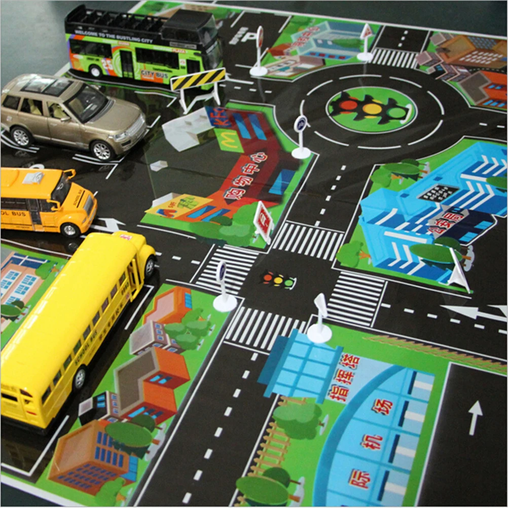 Thick Town City Traffic Baby Crawling mat PVC Climbing Pad Green Road Children's Play Mat 70 * 70CM
Thick Town City Traffic Baby Crawling mat PVC Climbing Pad Green Road Children's Play Mat 70 * 70CM