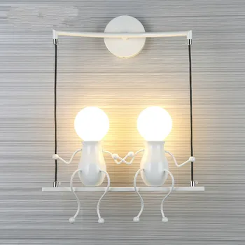Children's Creative Wall Lamp Simple Modern Living Room Bedroom Bedside Lamp Corridor Corridor Stair Wrought Iron Lamp
Children's Creative Wall Lamp Simple Modern Living Room Bedroom Bedside Lamp Corridor Corridor Stair Wrought Iron Lamp