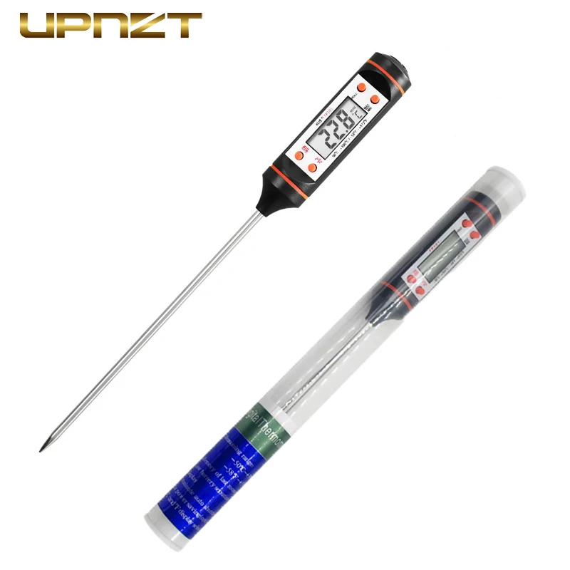 Digital Kitchen Thermometer For Meat Water Milk Cooking Food Probe BBQ Electronic Oven Thermometer Kitchen Tools
Digital Kitchen Thermometer For Meat Water Milk Cooking Food Probe BBQ Electronic Oven Thermometer Kitchen Tools