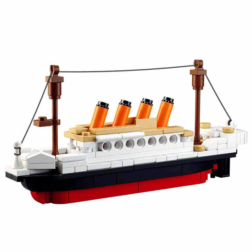 legoinglys SLUBAN 0576 Titanic RMS Ship Boat Building Blocks Brick Set Compatible Educational Playmobil Children Toys gift
legoinglys SLUBAN 0576 Titanic RMS Ship Boat Building Blocks Brick Set Compatible Educational Playmobil Children Toys gift
