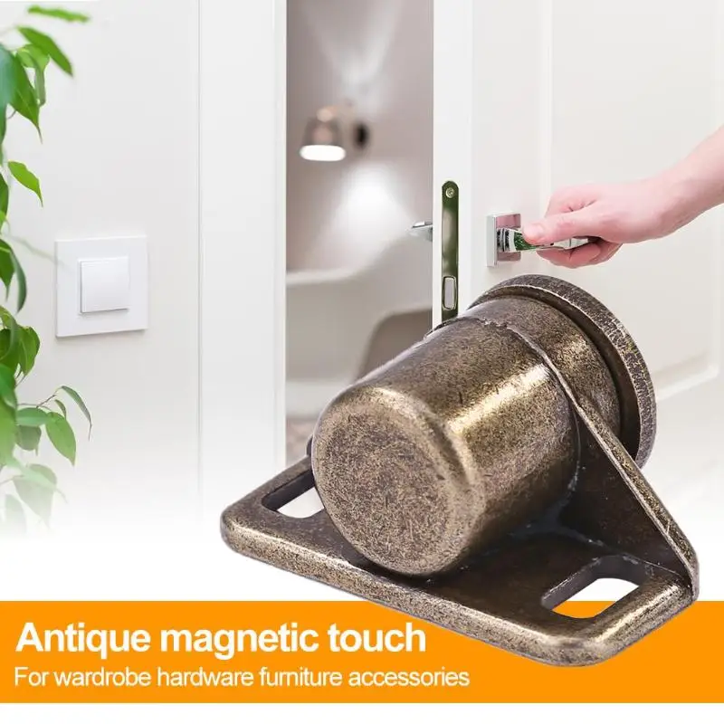Antique Zinc Alloy Magnet Stoppers Cabinet Catch for Wardrobe Hardware Furniture Durable Magnetism of Zinc Alloy Cabinet Door
Antique Zinc Alloy Magnet Stoppers Cabinet Catch for Wardrobe Hardware Furniture Durable Magnetism of Zinc Alloy Cabinet Door