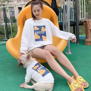 Spring and Autumn Korean Prints Parent-child Wear Persian Cat Teddy Two-legged Clothes Dog Cat Bichon Parent Sweater
Spring and Autumn Korean Prints Parent-child Wear Persian Cat Teddy Two-legged Clothes Dog Cat Bichon Parent Sweater