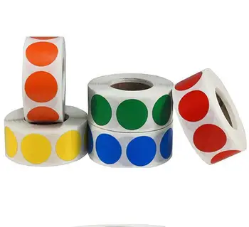 50 rolls Chroma Label 1 inch Color-Code Dot Labels stickers 500/Roll Black,white,green,blue,orange,red, stationery stickers
50 rolls Chroma Label 1 inch Color-Code Dot Labels stickers 500/Roll Black,white,green,blue,orange,red, stationery stickers