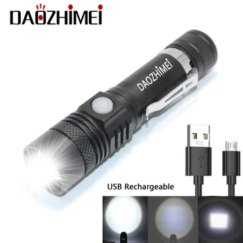 Ultra Bright LED Flashlight With XHP 50.2 /T6 LED lamp beads Waterproof Torch Zoomable lighting Multi-function USB charging
Ultra Bright LED Flashlight With XHP 50.2 /T6 LED lamp beads Waterproof Torch Zoomable lighting Multi-function USB charging