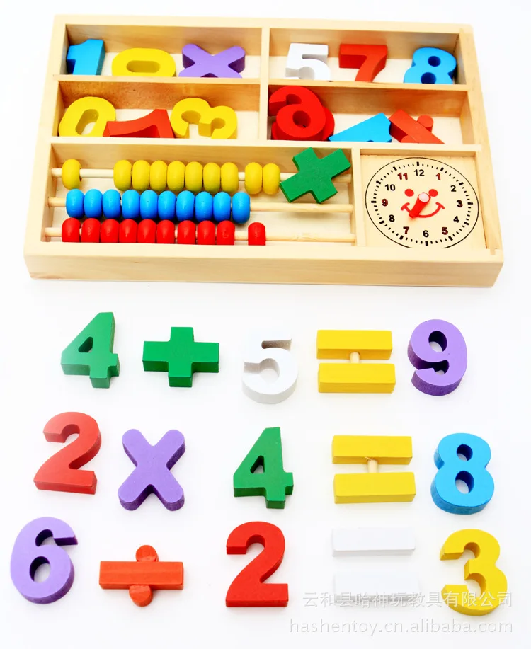 Wooden Toys with Numbers Educational Toy Multi-functional with Numbers Box Educational Toy Abacus Calculation Alarm Clock Stall
Wooden Toys with Numbers Educational Toy Multi-functional with Numbers Box Educational Toy Abacus Calculation Alarm Clock Stall