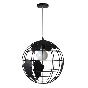 Vintage Retro Pendant Light Globe Shade Hanging Ceiling Light Chandelier Pendant Lamp (Black)
Vintage Retro Pendant Light Globe Shade Hanging Ceiling Light Chandelier Pendant Lamp (Black)