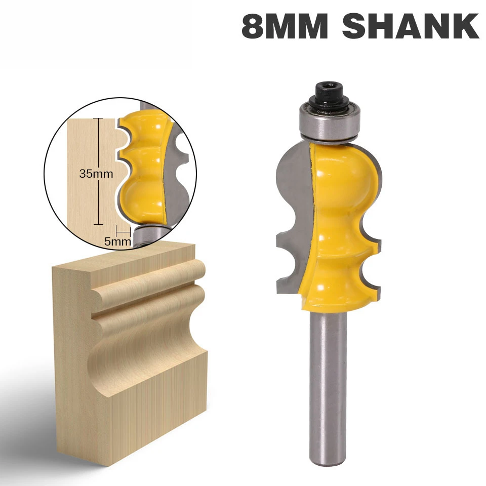 1pc 8mm Router Bit Line Knife Woodworking Cutter Tenon Cutter For Woodworking Tools
1pc 8mm Router Bit Line Knife Woodworking Cutter Tenon Cutter For Woodworking Tools