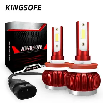 Car Lights 2pcs H11 H8 H9 LED Headlight Conversion Kit COB Light Bulb 90W 26000LM High Power White 6000K
Car Lights 2pcs H11 H8 H9 LED Headlight Conversion Kit COB Light Bulb 90W 26000LM High Power White 6000K