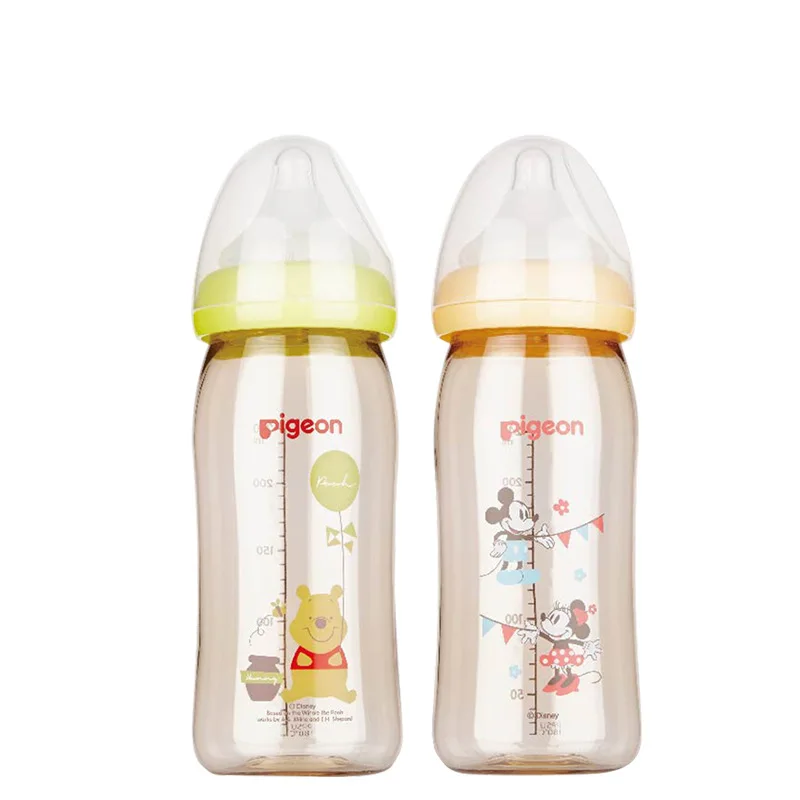Pigeon PPSU Wide Caliber Painted Feeding Bottle 240m l with M Pacifier AA161 AA162
Pigeon PPSU Wide Caliber Painted Feeding Bottle 240m l with M Pacifier AA161 AA162