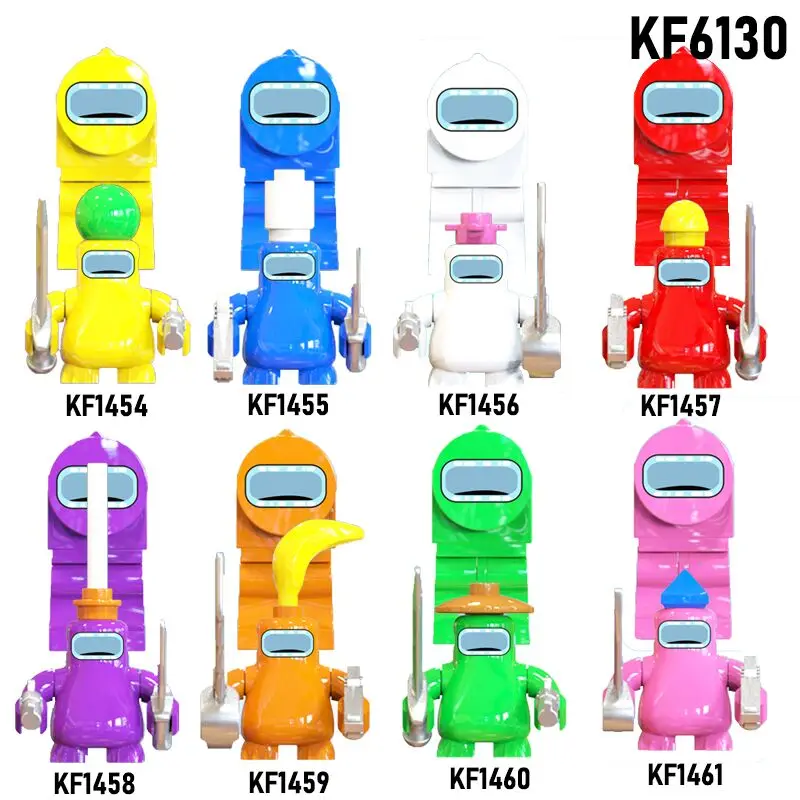 Newest Hot Games Among Us Universes Building Blocks Collect Educational Toys For Children Kids Action Figures Bricks KF6130 
Newest Hot Games Among Us Universes Building Blocks Collect Educational Toys For Children Kids Action Figures Bricks KF6130