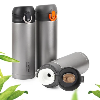 Lixada 400ml Titanium Vacuum Insuated Water Bottle Press Button Leakproof Outdoor Sports Bottle Direct Drinking Sports Flask
Lixada 400ml Titanium Vacuum Insuated Water Bottle Press Button Leakproof Outdoor Sports Bottle Direct Drinking Sports Flask