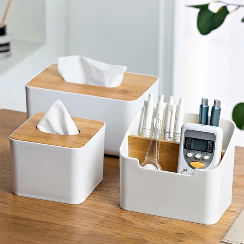 Tissue Box Makeup Easy Cosmetic Storage Box Napkin Paper Container Desk Sundries Case Home Organizer Decoration Tools Plastic
Tissue Box Makeup Easy Cosmetic Storage Box Napkin Paper Container Desk Sundries Case Home Organizer Decoration Tools Plastic