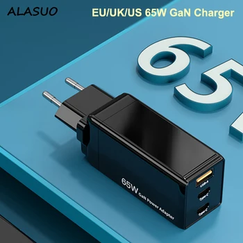 GaN 65W Fast PD Charger for iPhone 11 Pro Macbook 3 Port USB Type C QC 4.0 Charger Foldable Adapter Wall Charger for Xiaomi
GaN 65W Fast PD Charger for iPhone 11 Pro Macbook 3 Port USB Type C QC 4.0 Charger Foldable Adapter Wall Charger for Xiaomi