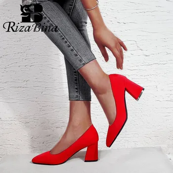 RIZABINA Pointed Toed Women Pumps Ladies Solid Color Slip On High Heels Matte Sweet Square Heel Shoes Women Footwear Size 31-43
RIZABINA Pointed Toed Women Pumps Ladies Solid Color Slip On High Heels Matte Sweet Square Heel Shoes Women Footwear Size 31-43