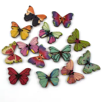 Wooden Mixed Color Butterfly Shape Buttons 2 Holes Handmade Clothing Sewing Scrapbooking Crafts DIY Wooden Button
Wooden Mixed Color Butterfly Shape Buttons 2 Holes Handmade Clothing Sewing Scrapbooking Crafts DIY Wooden Button